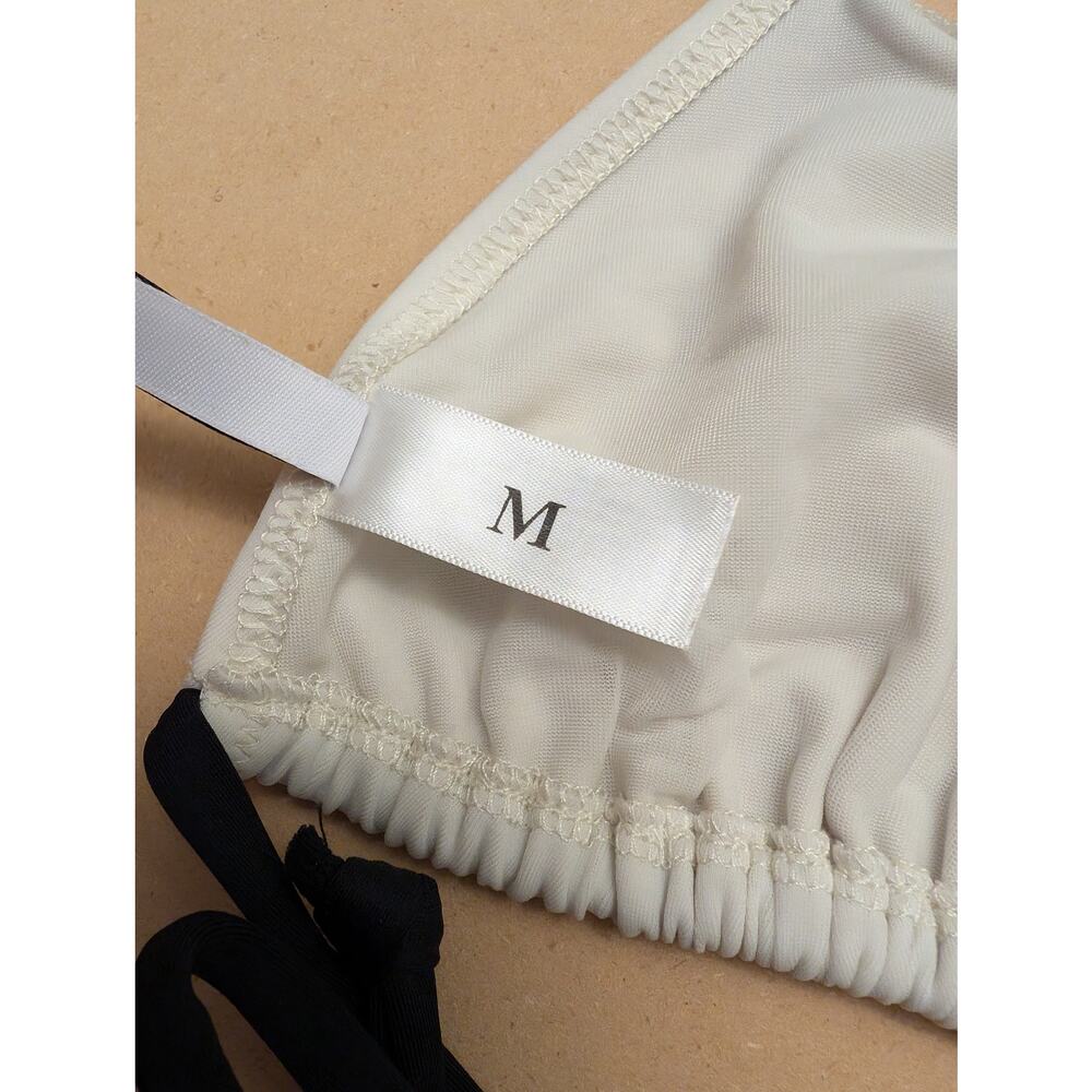 Solid & Striped Triangle Adjustable Halter Tie Bi… - image 4